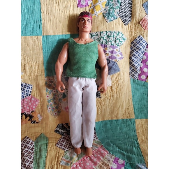 1992 GI Joe Hasbro Pawtucket 12" Tall Action Figure Doll Headband W/Flaws - Picture 1 of 9